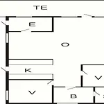 Holiday home 4 Person In Lokken